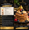 NOVARO 3-Ingrediënten Bananenpannenkoekjes