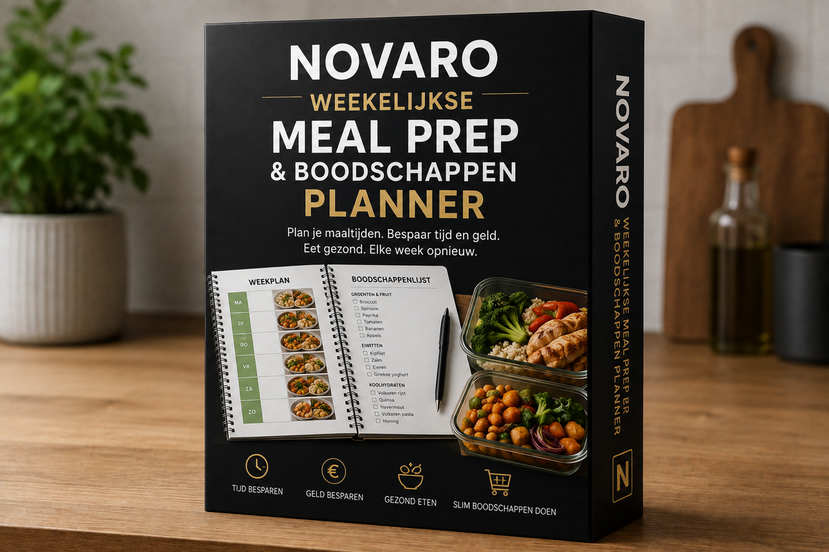 Meal Prep & Boodschappen Planner